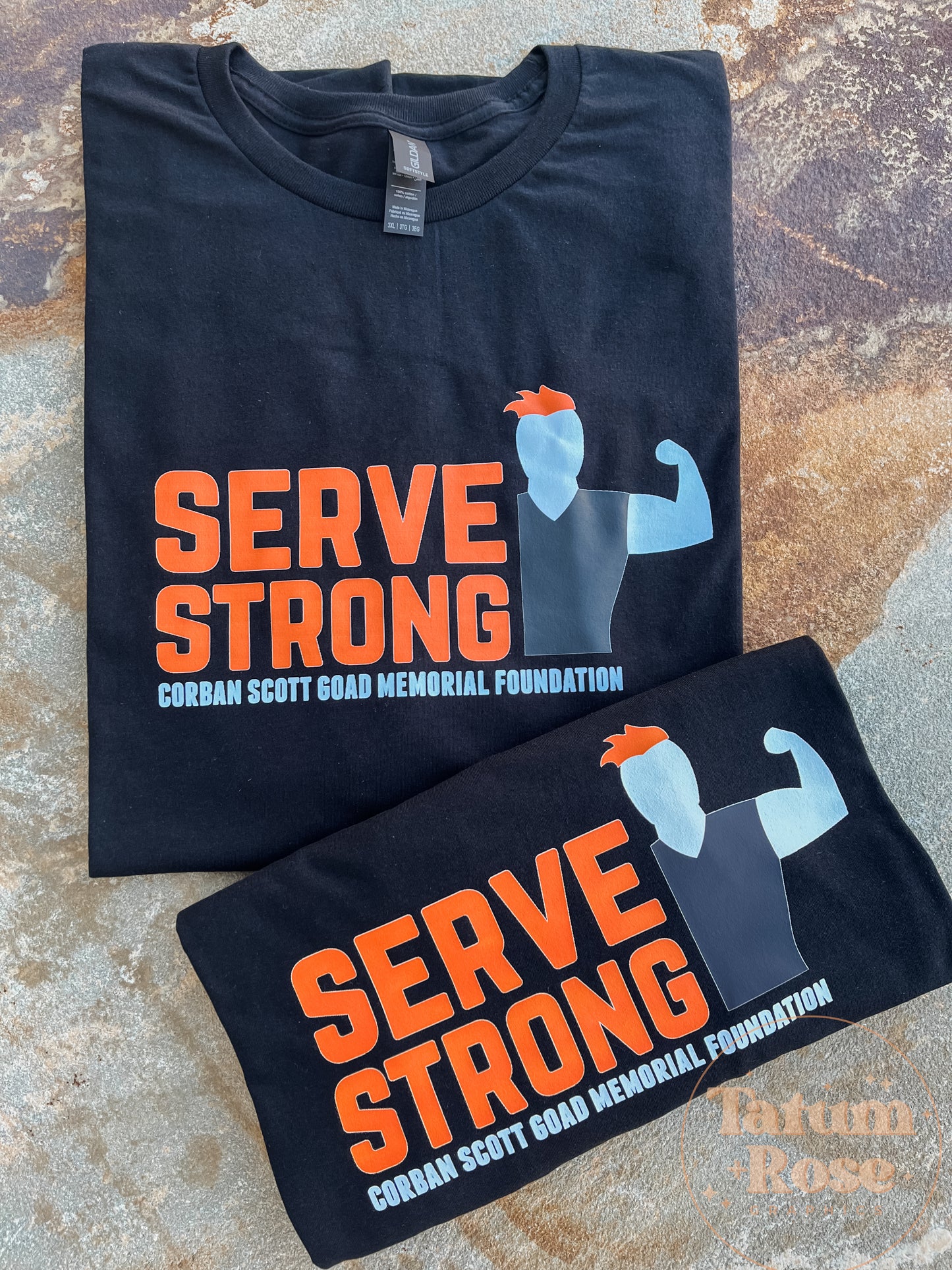 Serve Strong Corban Goad Tee