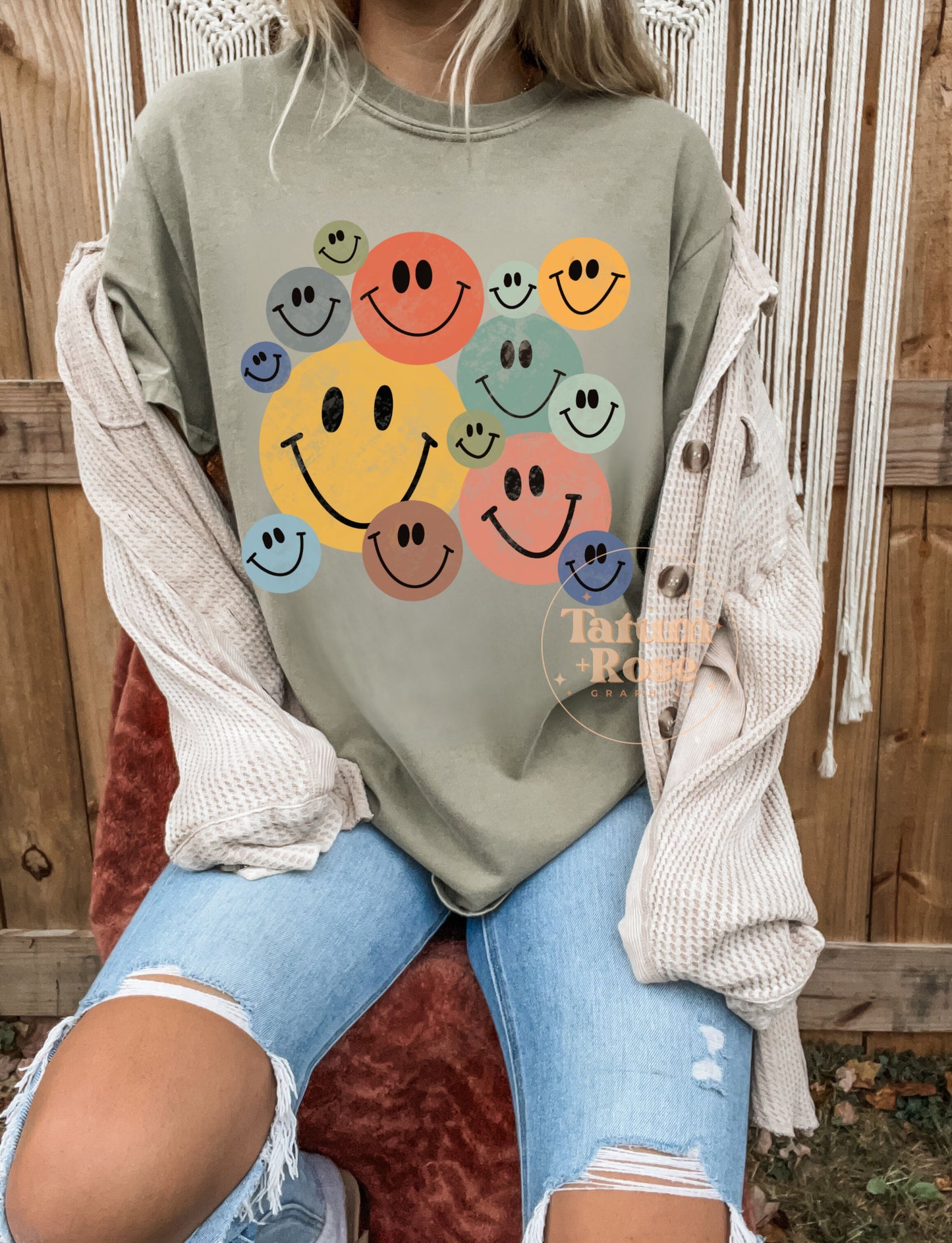 Retro Smiley Tee