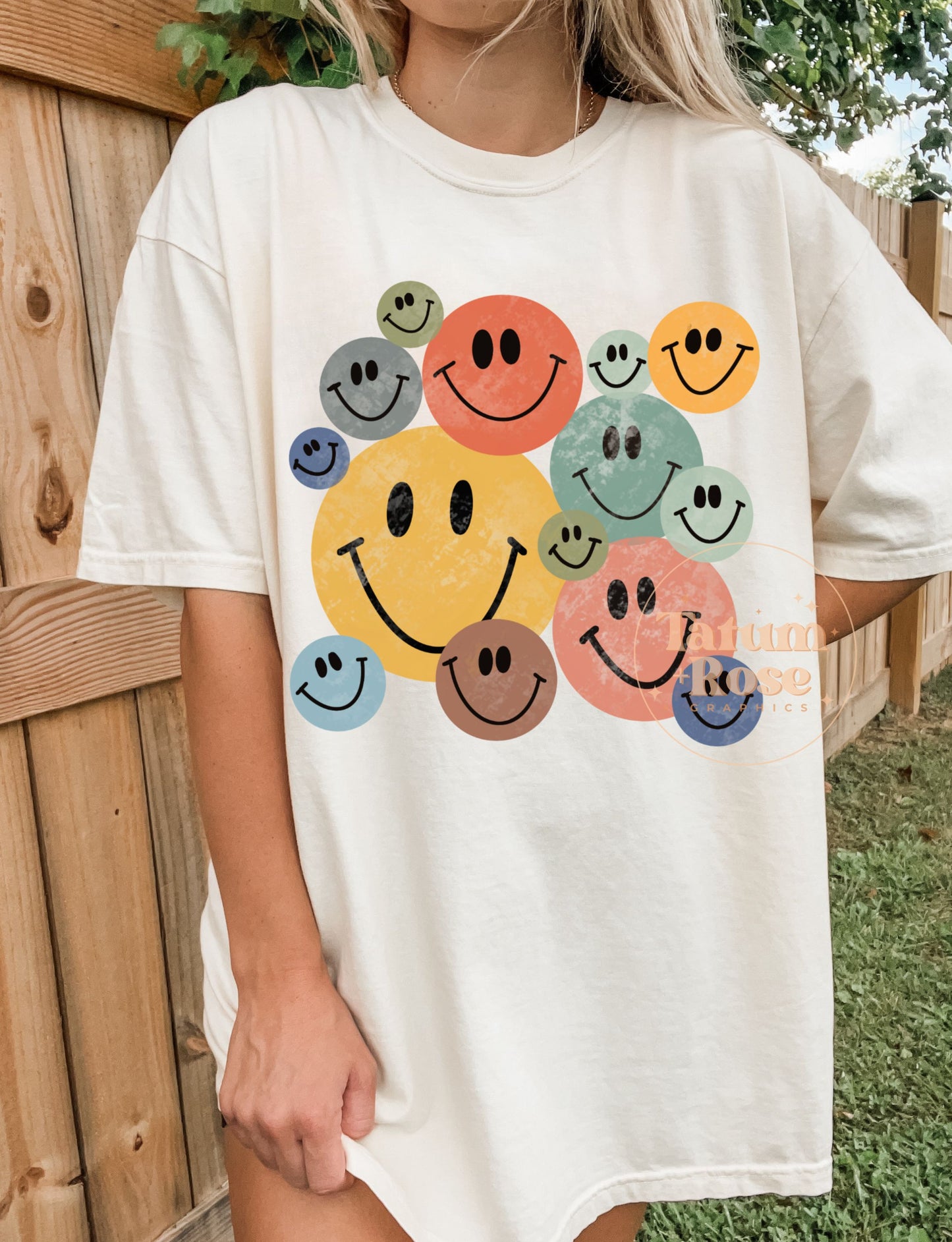 Retro Smiley Tee