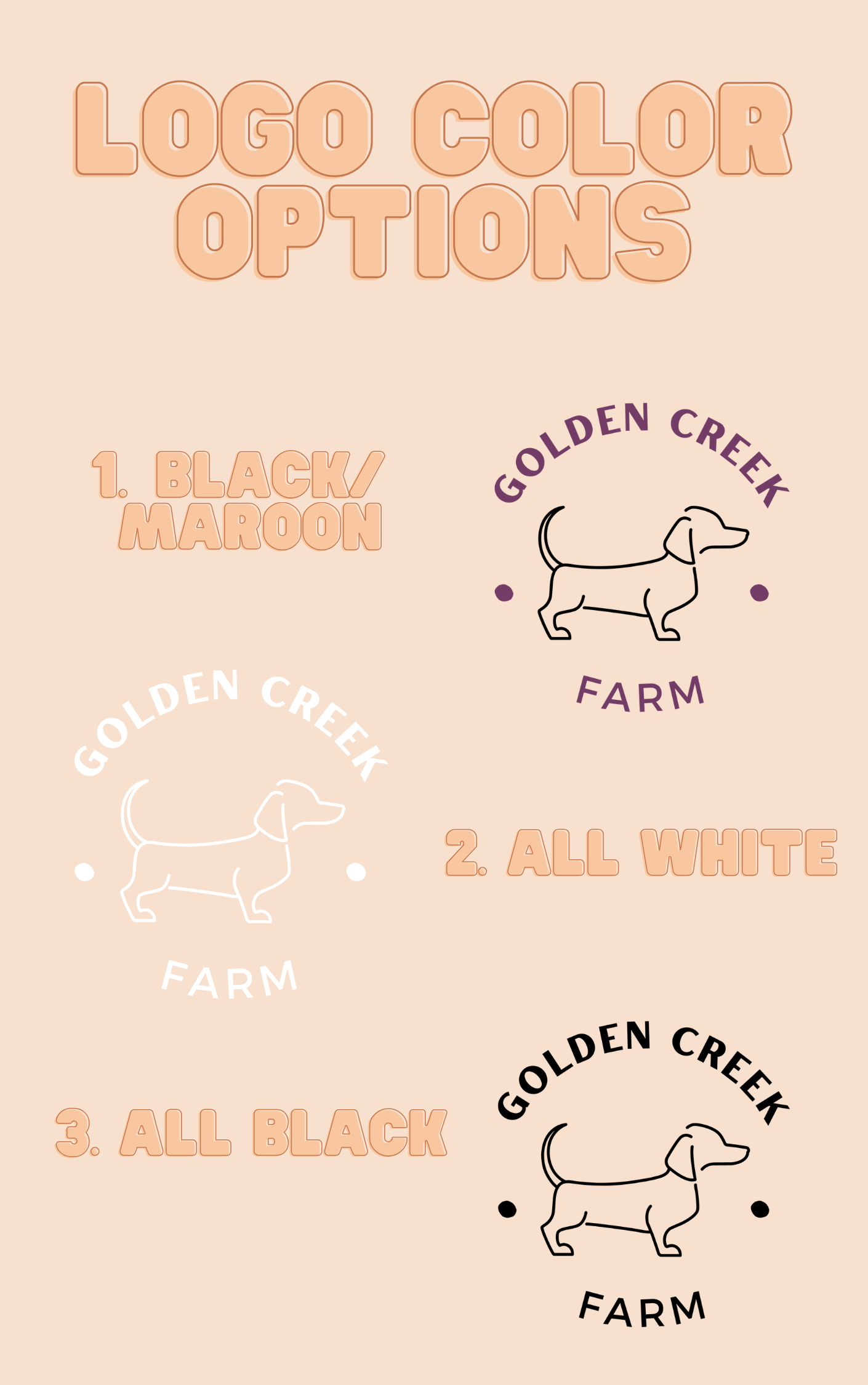 Golden Creek Farm Logo Tee