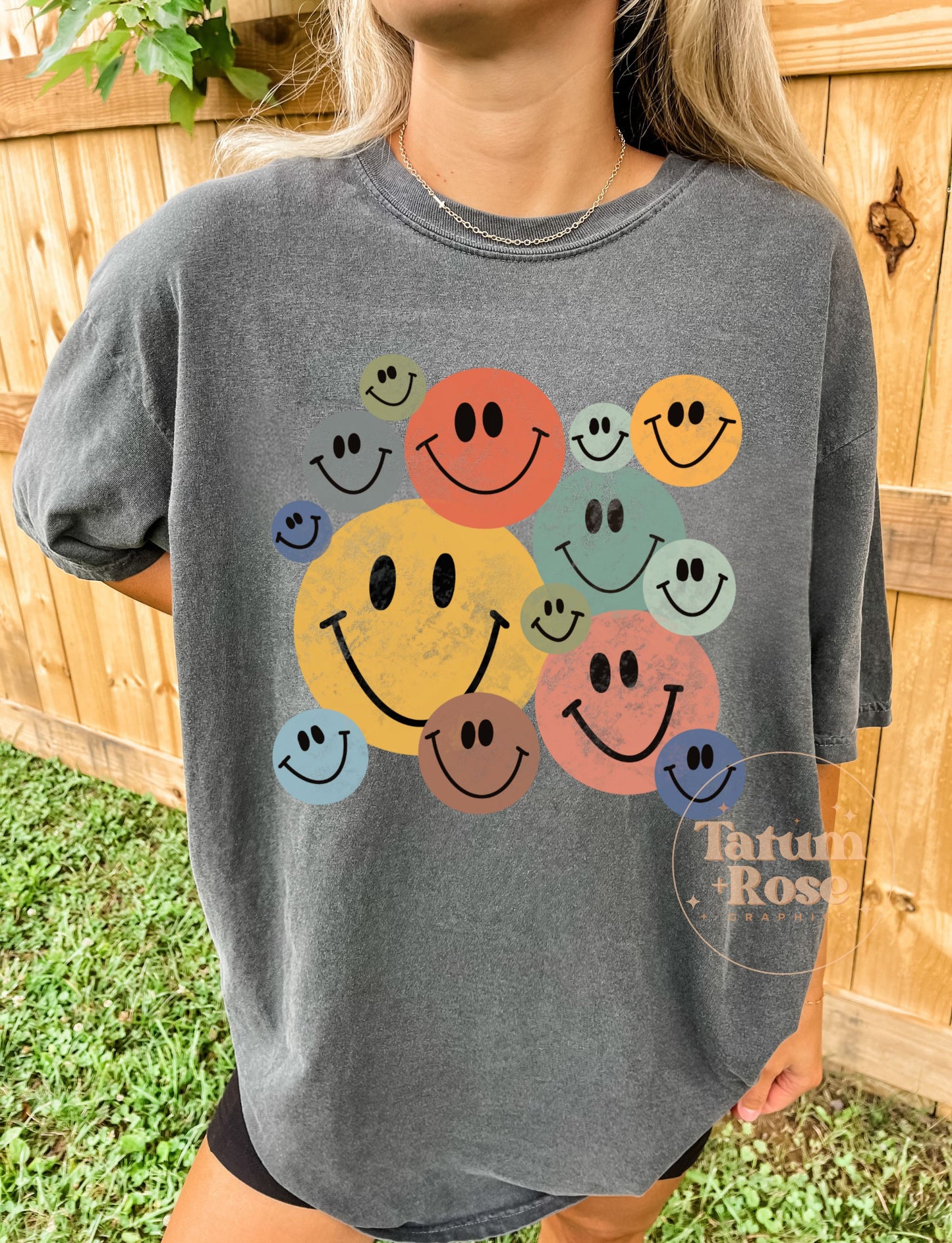 Retro Smiley Tee