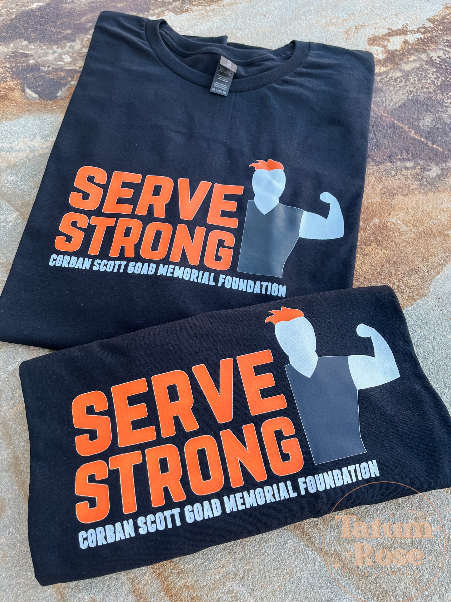 Serve Strong Corban Goad Tee