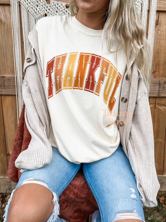 Thankful Color Tee