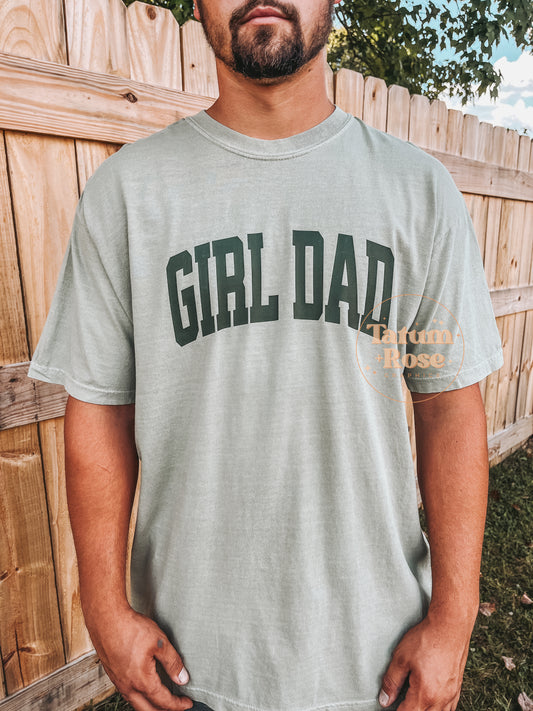 Girl / Boy Dad Tee - Sandstone