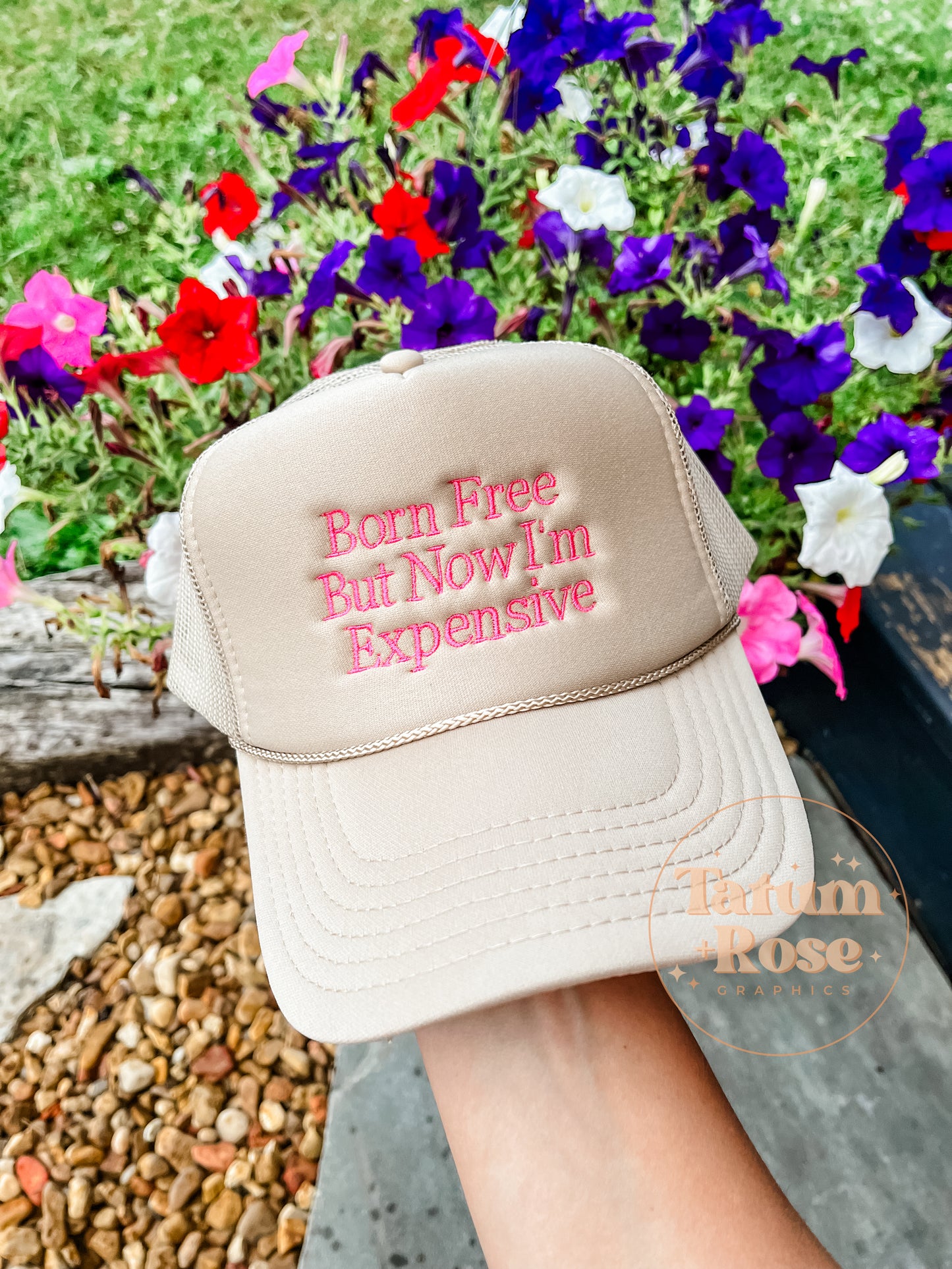 Born Free Embroidered Hat