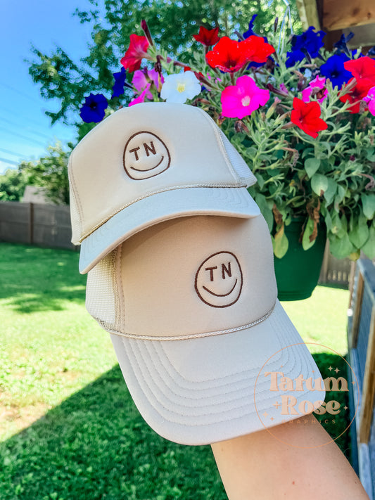 TN Smiley Embroidered Hat