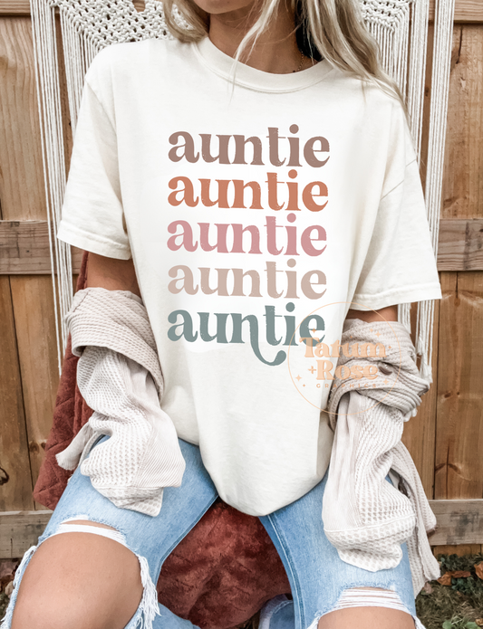 Boho Stacked Auntie Tee