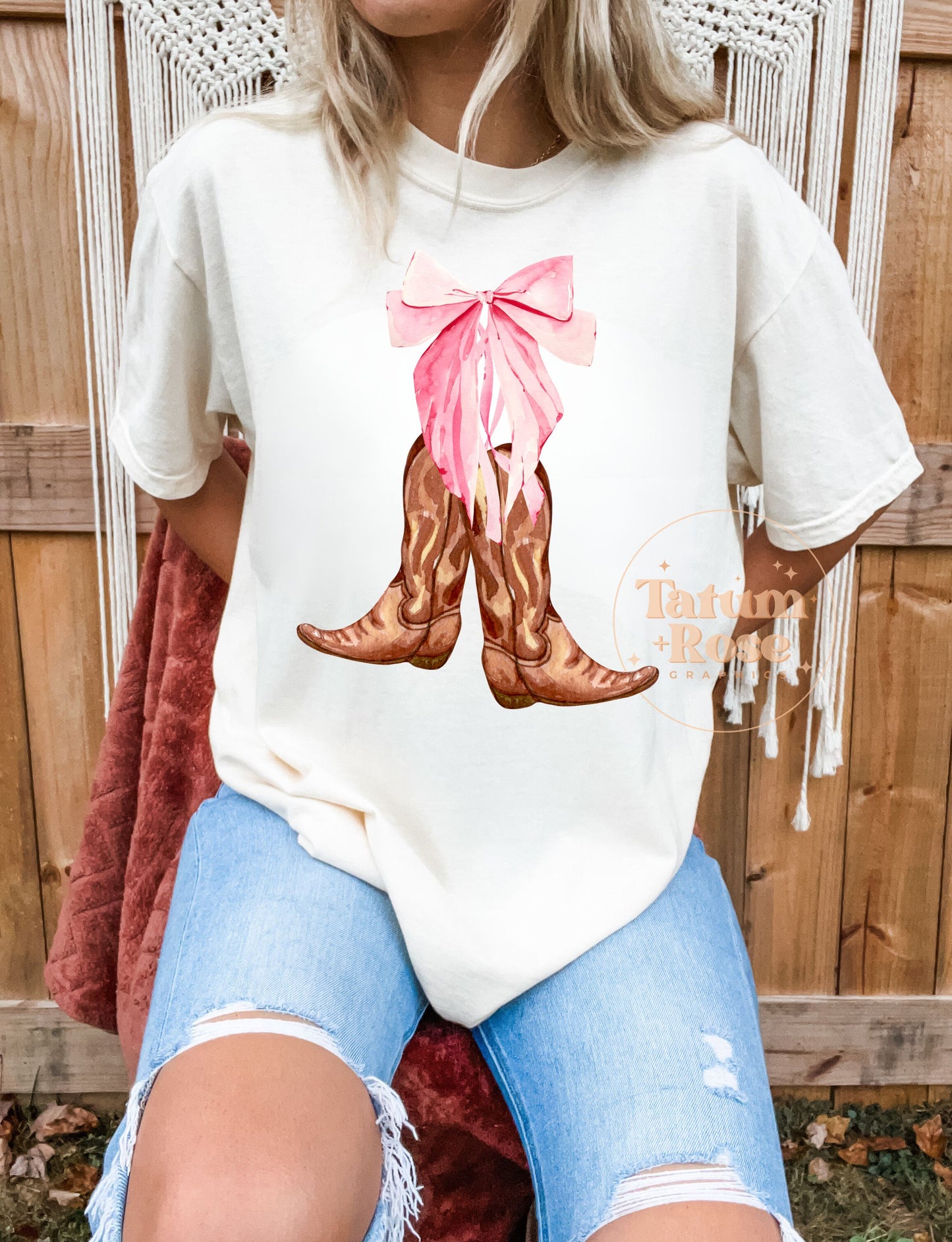 Boots N' Bow Tee