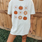 Retro Pumpkin Flowers Tee