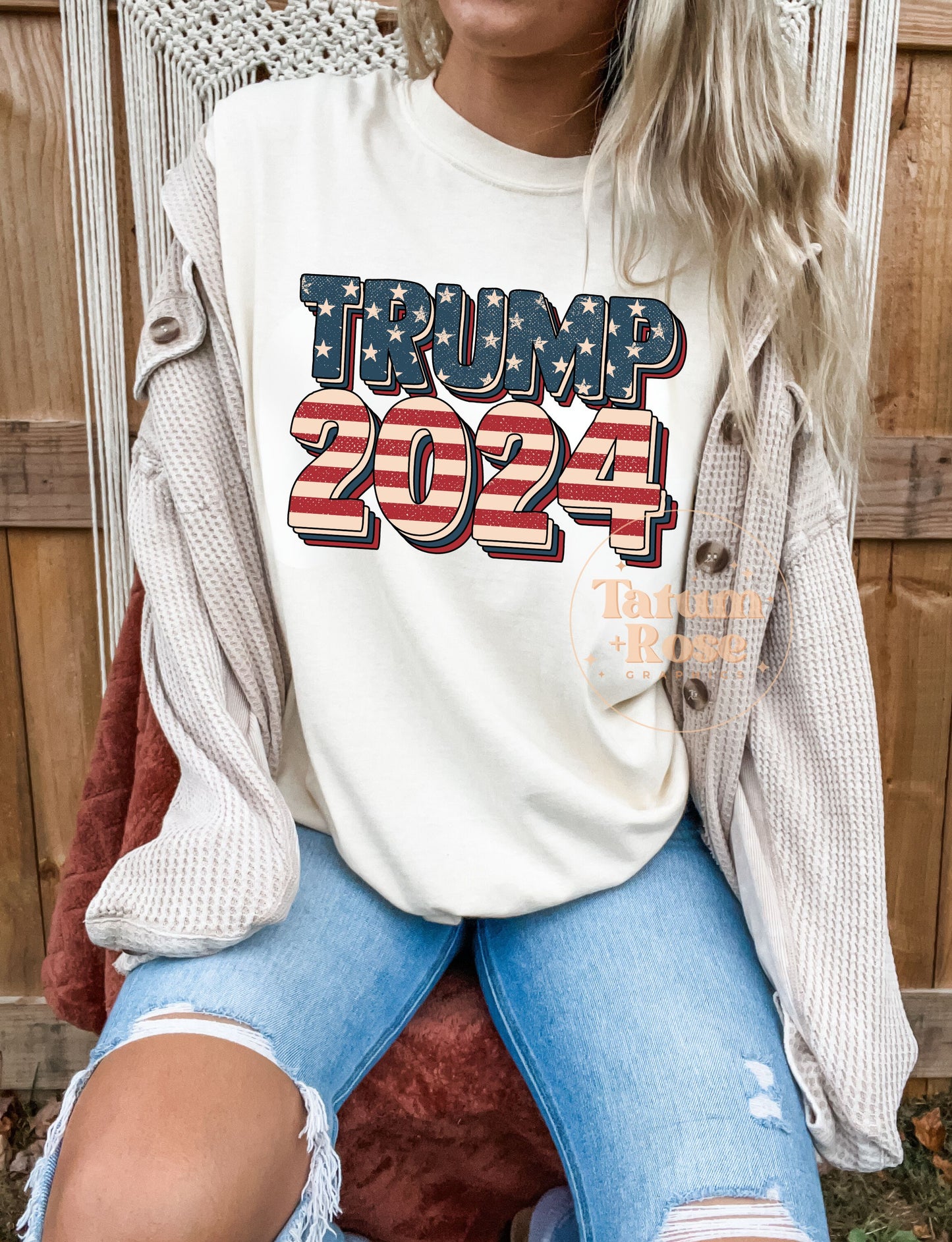 Trump Flag Tee