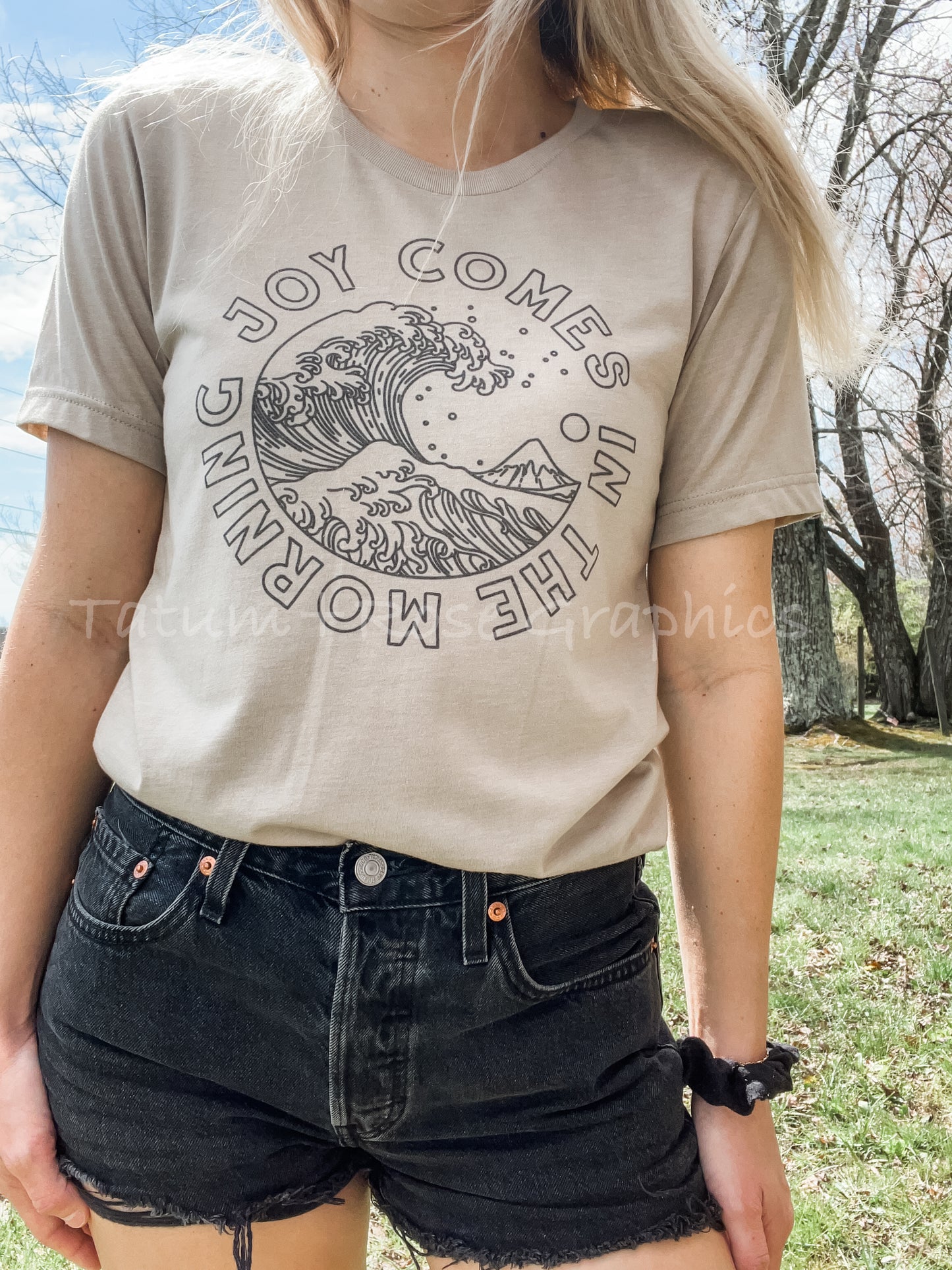 Joy Comes in the Morning Tee